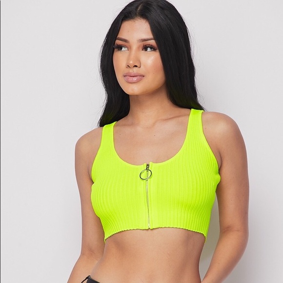 ✔︎Nᴇᴏɴ Gʀᴇᴇɴ Cʀᴏᴘᴘʏ - Picture 2 of 7